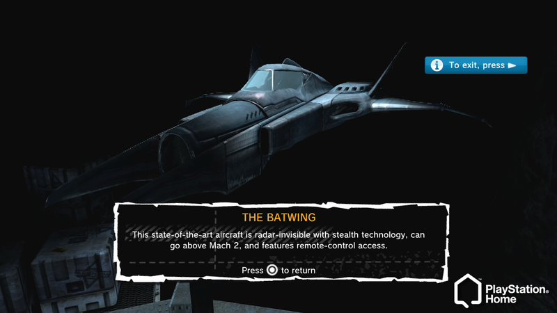 Illustration for article titled Quick, To The Batcave, PlayStation Home!